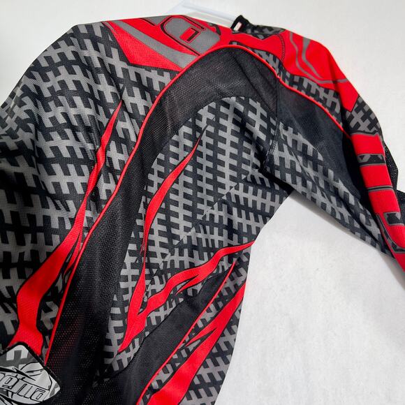 Nema Cycling Shirt Men's Small Long Sleeve Elastic Cuffs Mesh Venting Moto Cross - Picture 7 of 12
